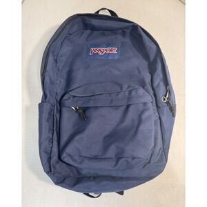 JanSport Backpack - Navy Blue - Excellent Condition! Must See